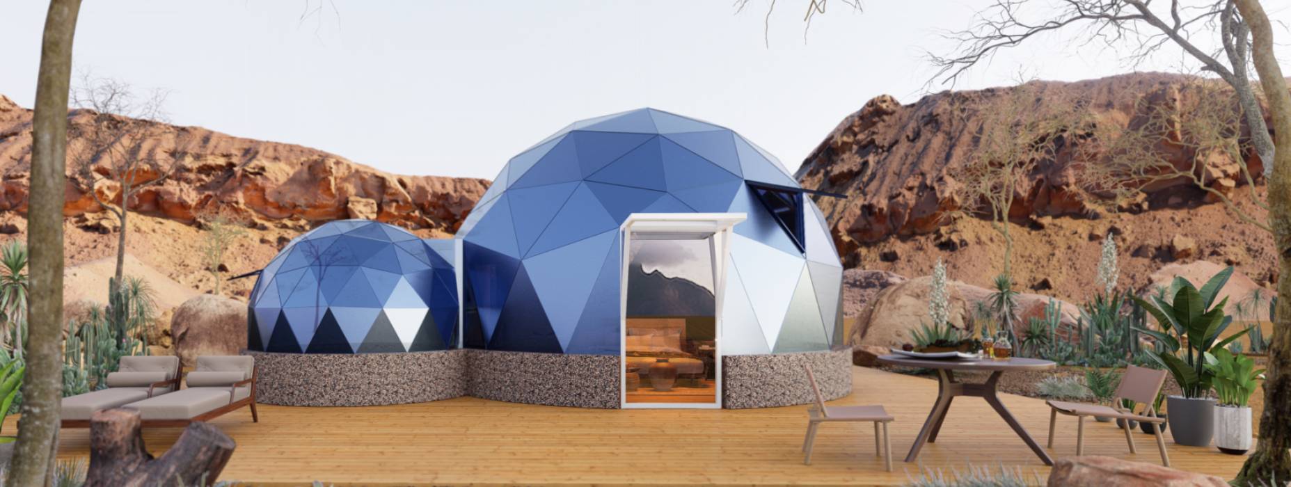 个旧市球形智能光伏玻璃星空房